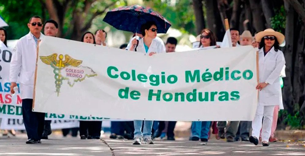 Colegio Medico de Honduras en Asambleas Informativas