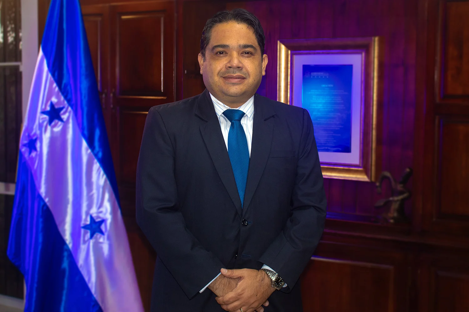 El director Ejecutivo del INFOP Edgardo Loucel anuncia que, este viernes 15 de mayo se realizara la feria del empleo en la ciudad de San Pedro Sula.